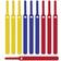 Label The Cable LTC 1130 19 pollici Fascetta a strappo Giallo, Blu, Rosso