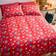 Catherine Lansfield Retro Santa Duvet Cover White, Multicolour (200x135cm)