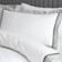 Bianca Cotton Mayfair Påslakan Silver, Vit (260x220cm)
