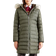 Tommy Jeans Tjw Essential Hooded Down Coat - Fatigue Green