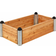 Plus Pipe Raised Bed - Larch 80x140x36cm
