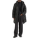 HUGO BOSS Olomis1 Relaxed Fit Longline Quilted Parka - Black