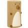 Pawhut Scratching Barrel in Bear Design 66cm