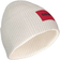 HUGO BOSS Wollen Muts Met Labelpatch - Offwhite