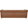 Home ESPRIT Vintage Brown/Nature Soffa 218cm 3-sits