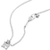 Pandora Sparkling Collier Round & Square Pendant Necklace - Silver/Transparent