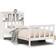 vidaXL Bed with Bookcase Sängram 100x200cm