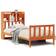 vidaXL Bed with Bookcase Sängram 100x200cm