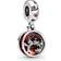 Pandora Disney Mickey Mouse & Minnie Mouse Love and Kisses Dangle Charm - Silver/Red