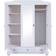 Ebuy24 Kapco White Garderobeskab 150x198cm