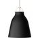 Fritz Hansen Caravaggio P3 Matte Black Pendant Lamp 40cm