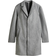 H&M Slim Fit Wool-Blend Coat - Grey Marl