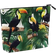 MDATT Toucans Parrot Palm Tree Leaves Versatile Travel Toiletry Bag - Black