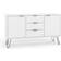 Core Products Augusta White Sideboard 130.6x73.6cm