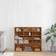 vidaXL CD Cabinet Old Wood Book Shelf 89.5cm