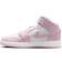 Nike Air Jordan 1 Mid GS - Pink Foam/Fire Red/White