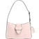 Coach Eliza Shoulder Bag With Zipper Closure - Smooth Leather/Silver/Blush