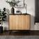 Dunelm Nixon Black Sideboard 80x48cm