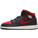 Nike Air Jordan 1 Mid GS - Black/Summit White/Varsity Red