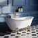 Hill Ceramic Badekar på løvefødder Royal Elegance (BDBC4536) 157.5x67.0