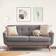 Wade Logan Carmencita Gray Sofa 65" 2 Seater
