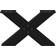vidaXL 4012940 Black Bordsben 31cm 2st