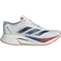 adidas Adizero Boston 12 - Core White/Dark Blue/Pure Ruby