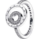 Pandora Signature Logo Circles Pavé Ring - Silver/Transparent