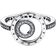 Pandora Signature Logo Circles Pavé Ring - Silver/Transparent