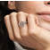 Pandora Signature Logo Circles Pavé Ring - Silver/Transparent