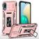 Bigcgreen Metal Ring Kickstand Military Grade Shockproof Case for Galaxy A02/M02