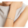 Tory Burch Thin Kira Bracelet - Gold/White