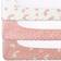 The Peanutshell Rainbow Floral Changing Pad Cover 3pcs