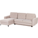 Beliani Modern Brown Sofa 253cm 3 Seater