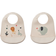 Liewood Tilda Silicone Bib 2-pack Circus/Sandy