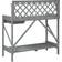 vidaXL Potting Table with Trellis