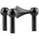 Stoff Nagel Matte Black Ljusstake 6.5cm