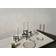 Stoff Nagel - Sort Lysestage 6.5cm