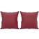 vidaXL 3200928 Red Wine Sofa 152cm 2 Seater