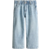 H&M Wide Leg Paper Bag Jeans - Light Denim Blue (1228834009)