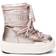 Moon Boot Moon Boot Girls Rose Gold Lace-Up Boots