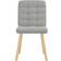 vidaXL 4101100 Cloud Grey Köksstol 86cm 2st