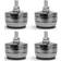 IsoAcoustics Gaia Titan Rhea Isolation Feet 4-pack