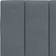 vidaXL Cama Con Colchón Terciopelo Gris Oscuro 120x200 cm