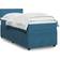 vidaXL 3289936 Blue Kontinentalseng 90x200cm