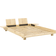 Karup Design Social Bed med Ryg 140 x 200 cm Rammeseng
