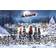 Samuel Alexander Snowtime Touch Operated Cats Christmas Fibre Optic Canvas 40 x 30 cm Wall Decor 30x40cm
