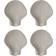 Byon Fumiko Beige Chopstick Holder Kitchenware 4pcs