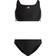 adidas Junior 3-Stripes Bikini - Black/White (IB6001)