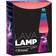 iTotal Lava Blue/Pink Bordlampe 40cm